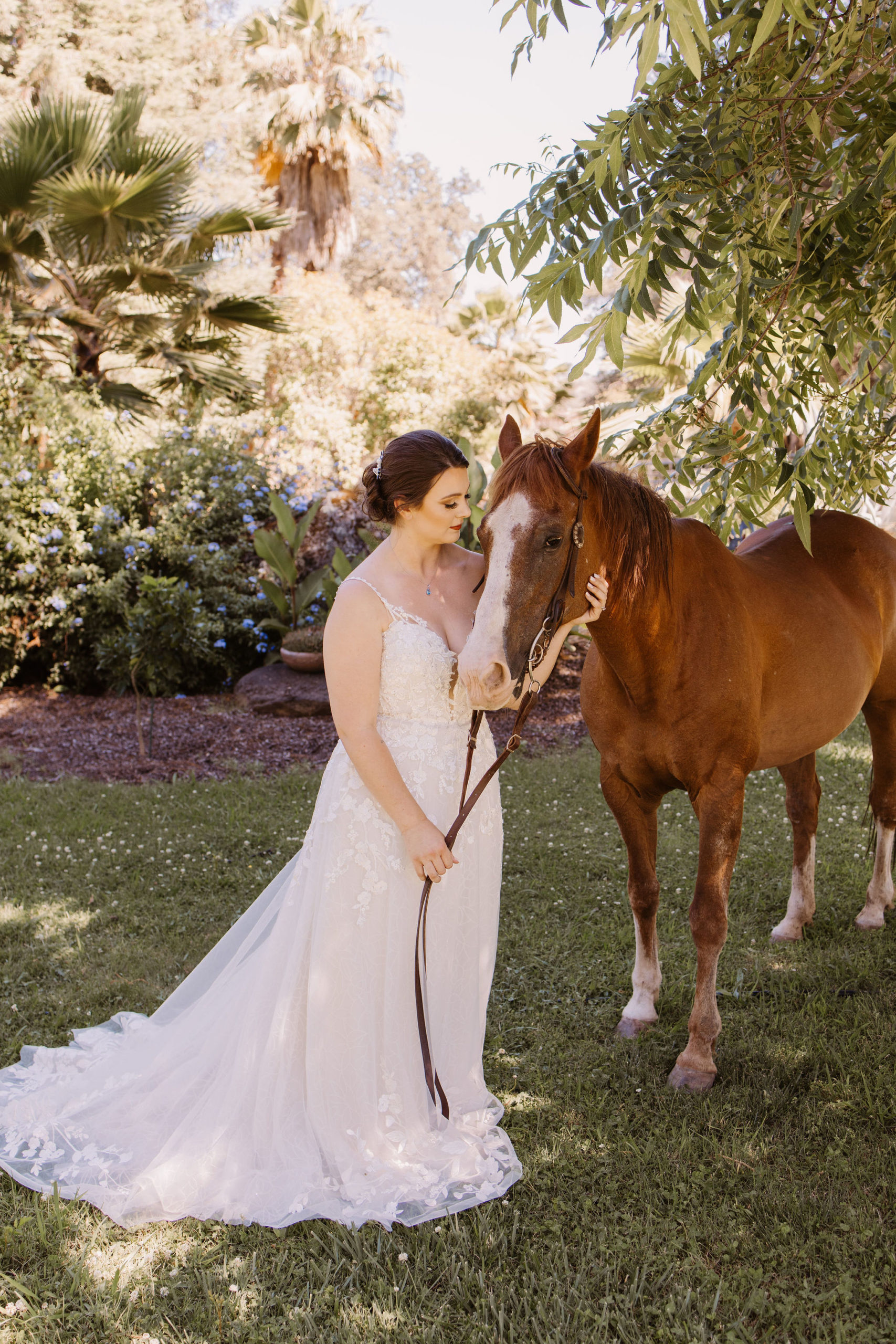 Colorful Intimate Summer Wedding Day At Newcastle Gardens