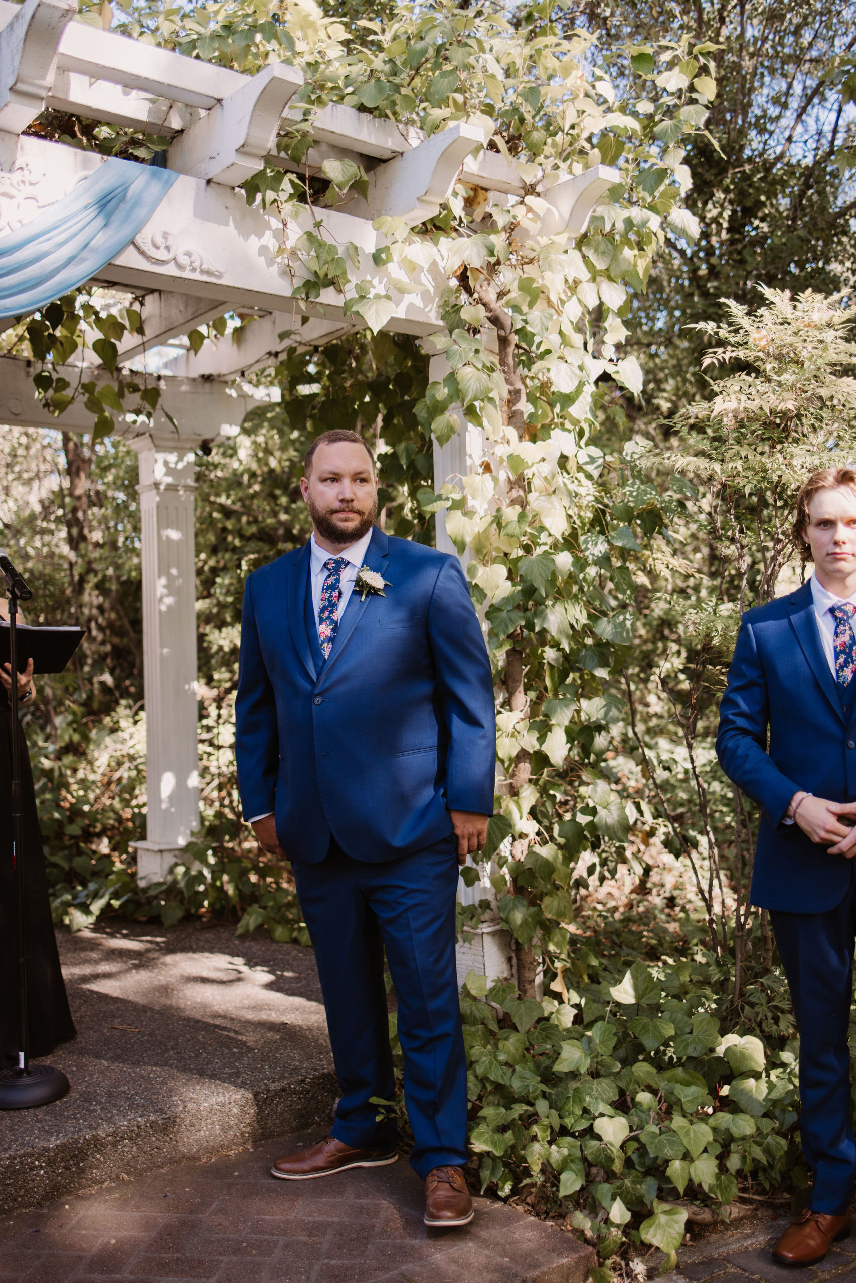 Colorful Intimate Summer Wedding Day At Newcastle Gardens