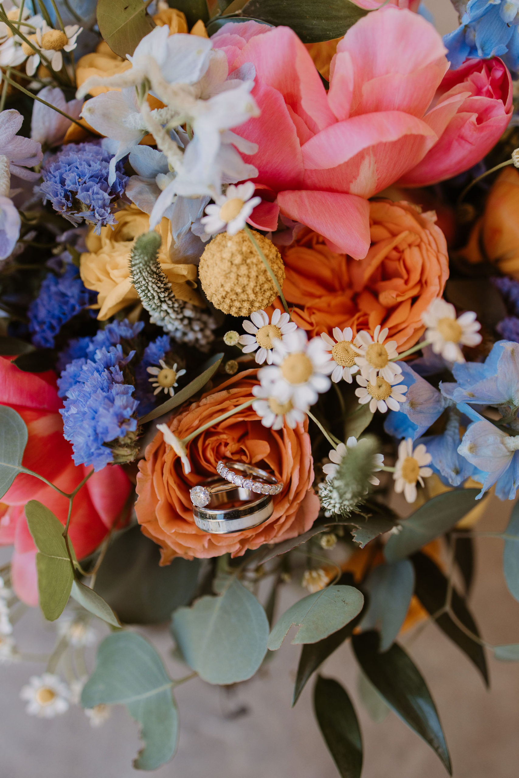 Colorful Intimate Summer Wedding Day At Newcastle Gardens