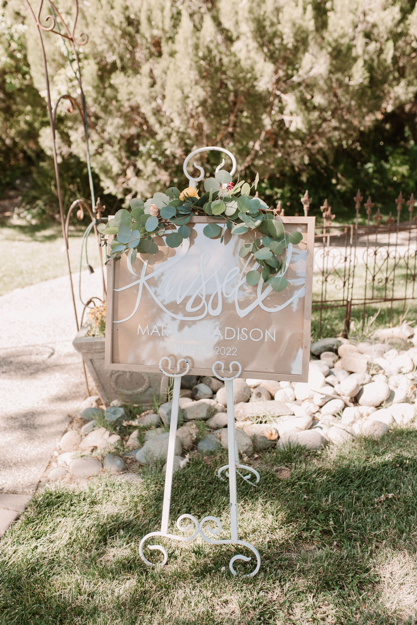 Colorful Intimate Summer Wedding Day At Newcastle Gardens