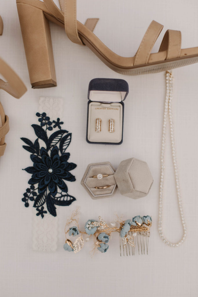 wedding flatlays and details