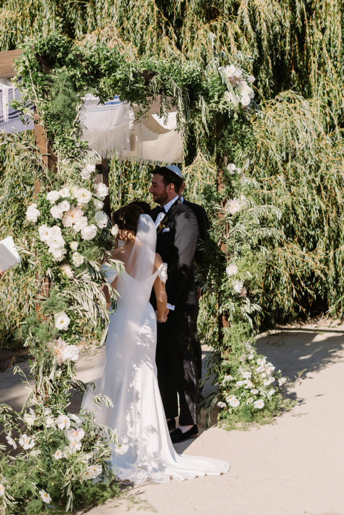 Jewish Wedding ceremony at Olympias Valley Estate in California