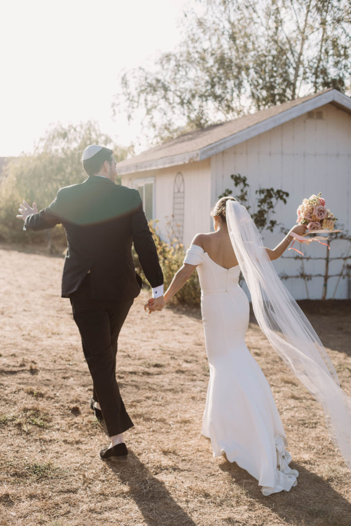 Bride and groom portraits 