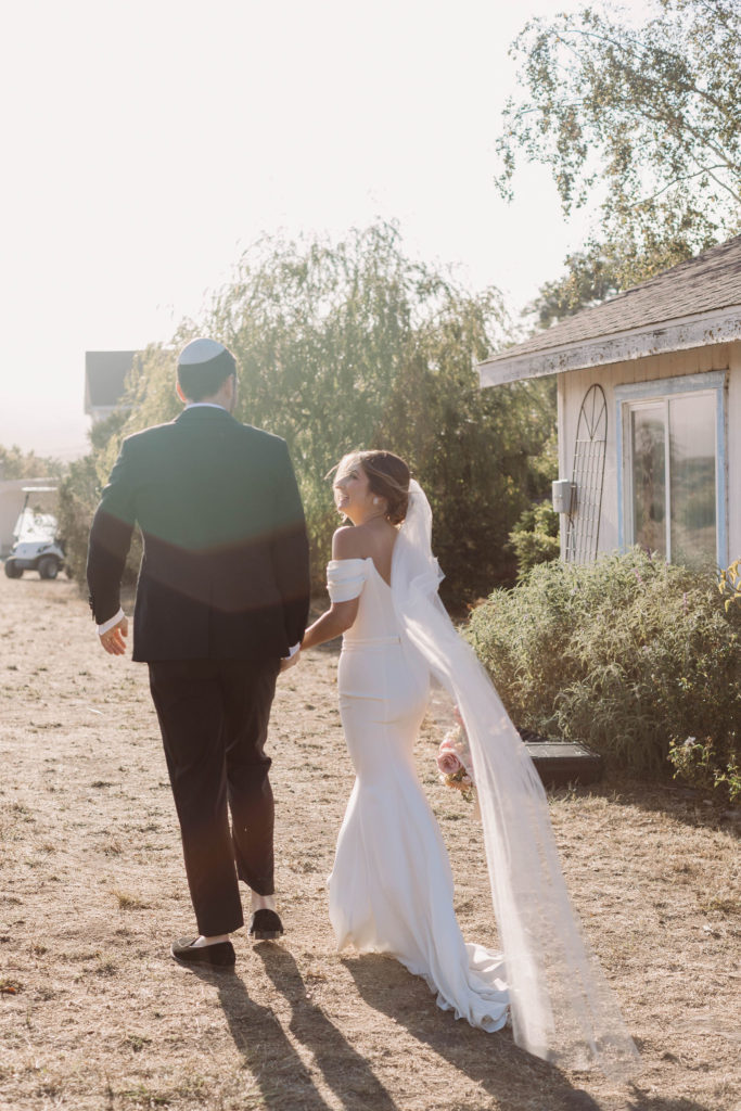 Bride and groom portraits 