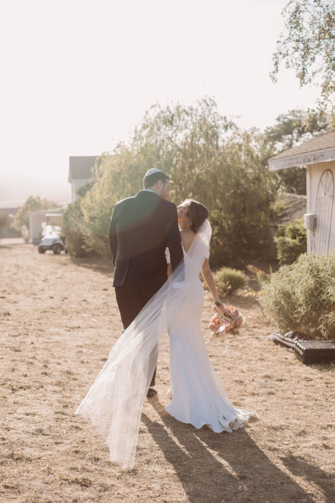 Bride and groom portraits 