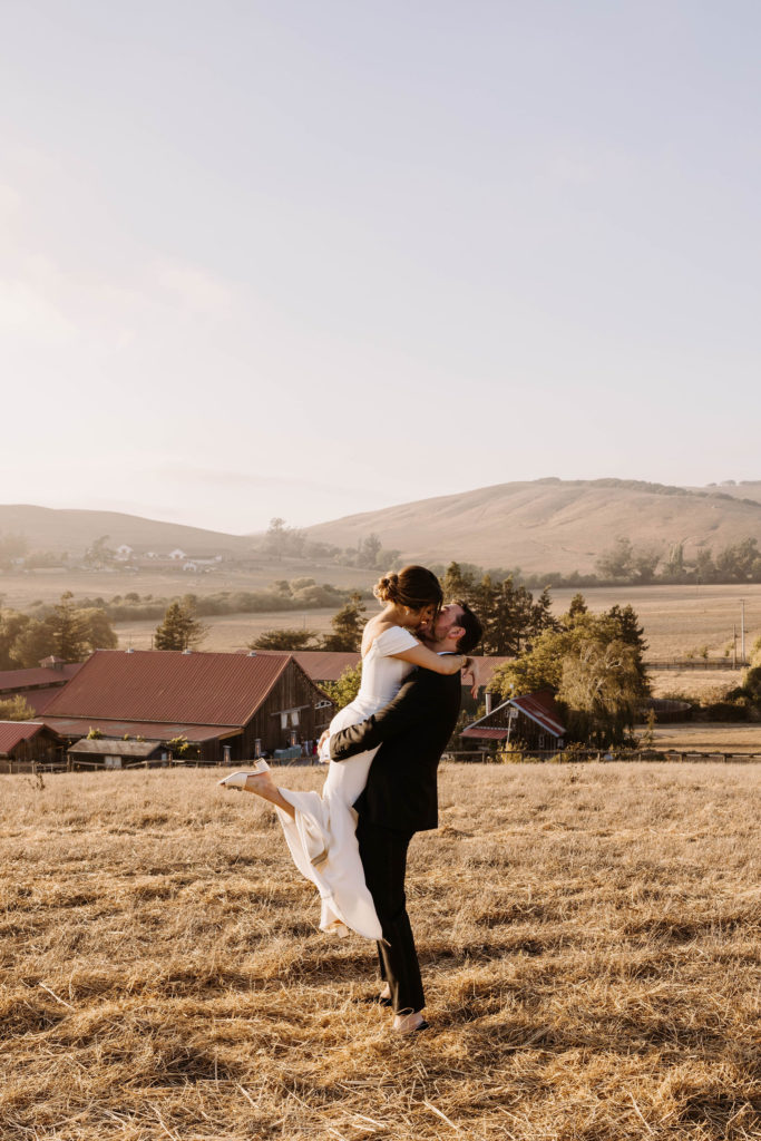 Bride and groom portraits 