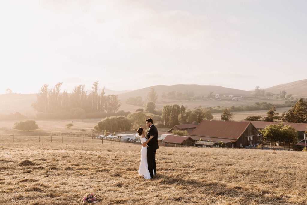 Bride and groom portraits 