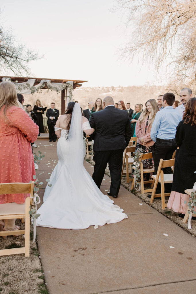 Wedding ceremony from wedding in CA at Catta Verdera Country Club