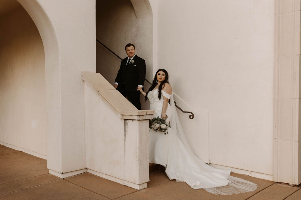 Bride and groom portraits from wedding in CA at Catta Verdera Country Club