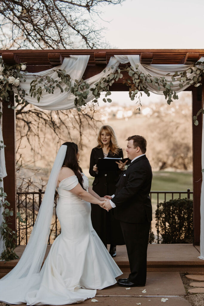 Wedding ceremony from wedding in CA at Catta Verdera Country Club