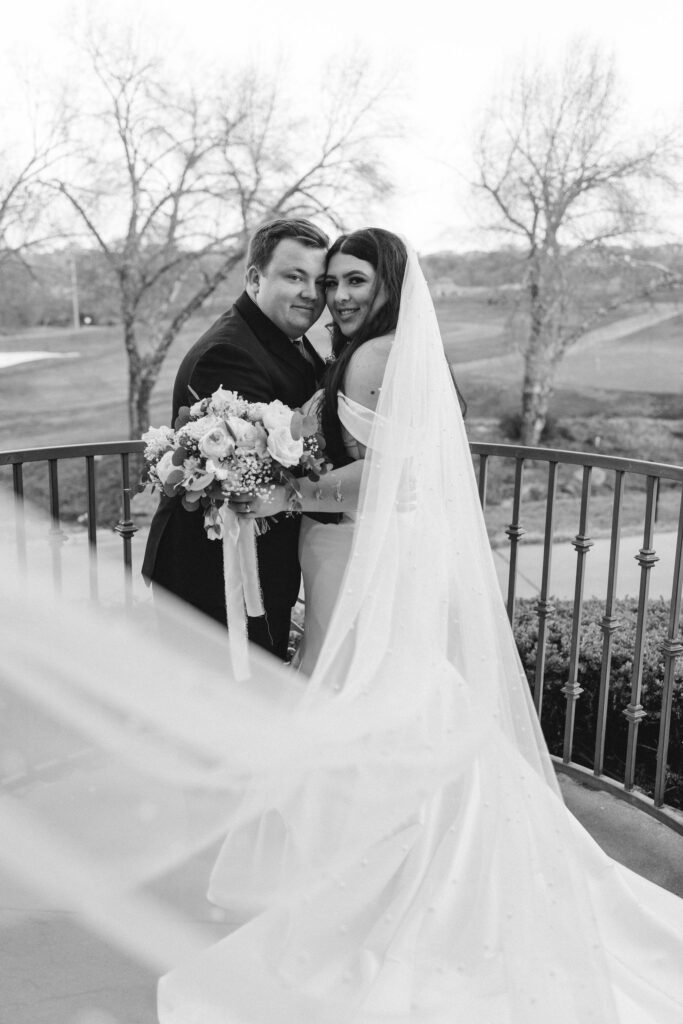 Bride and groom portraits from wedding in CA at Catta Verdera Country Club