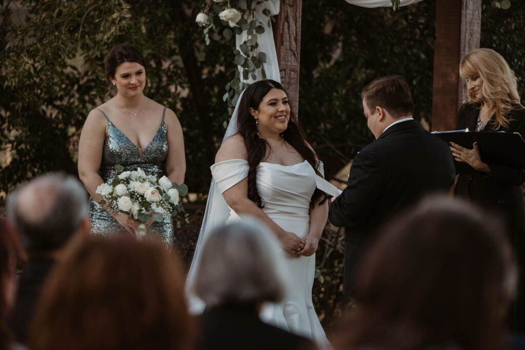 Wedding ceremony from wedding in CA at Catta Verdera Country Club