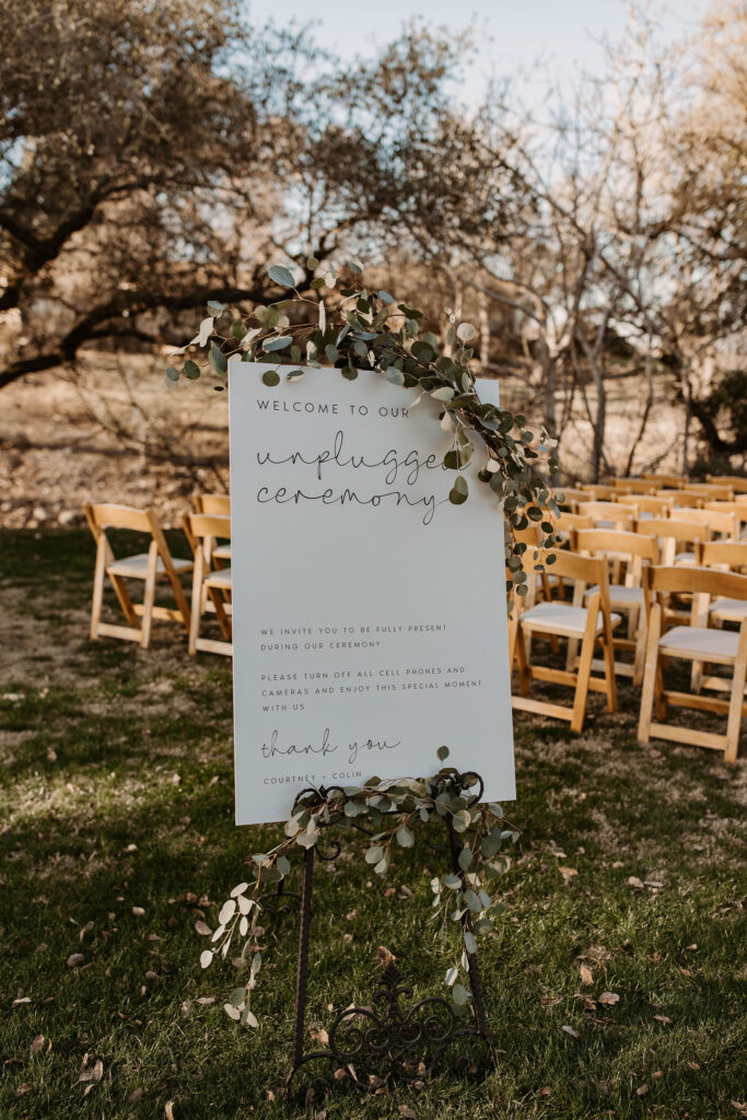 Wedding ceremony from wedding in CA at Catta Verdera Country Club