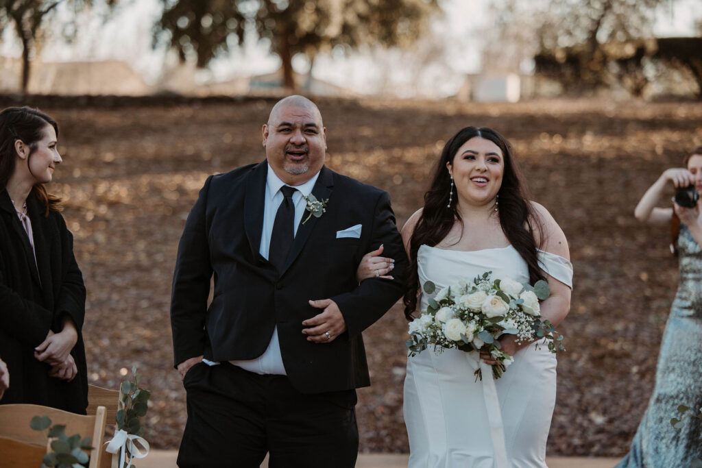 Wedding ceremony from wedding in CA at Catta Verdera Country Club