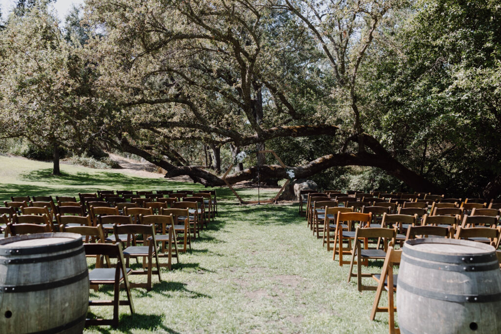 Intentional Wedding at Gold Hill Gardens