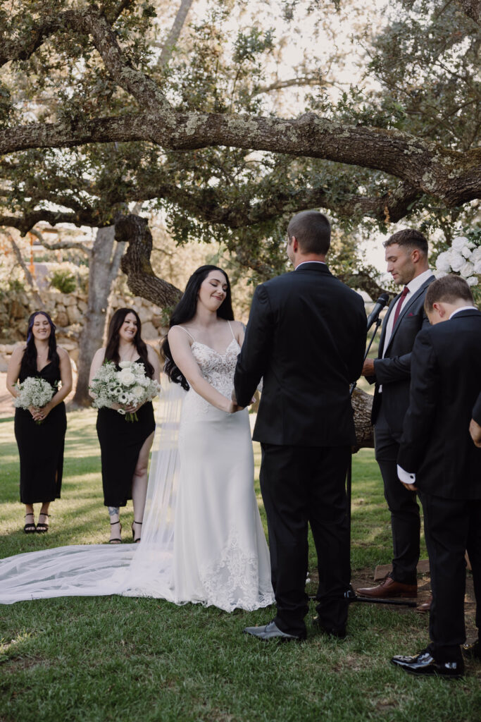 Intentional Wedding at Gold Hill Gardens