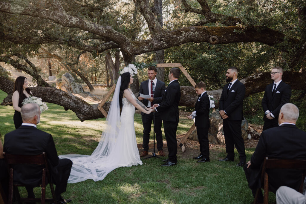 Intentional Wedding at Gold Hill Gardens