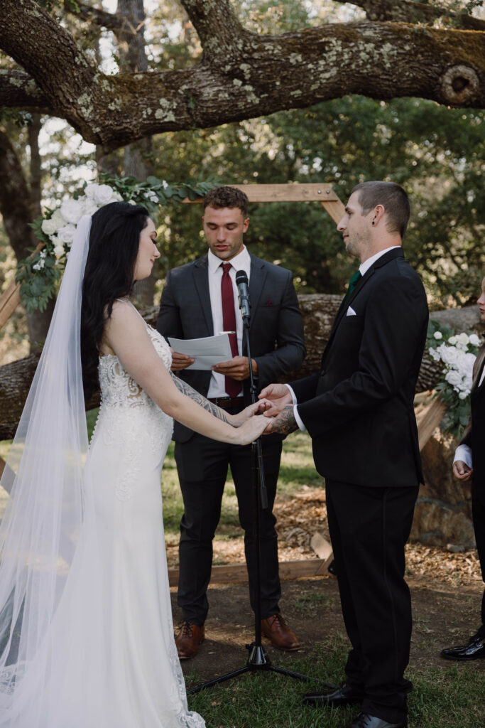 Intentional Wedding at Gold Hill Gardens