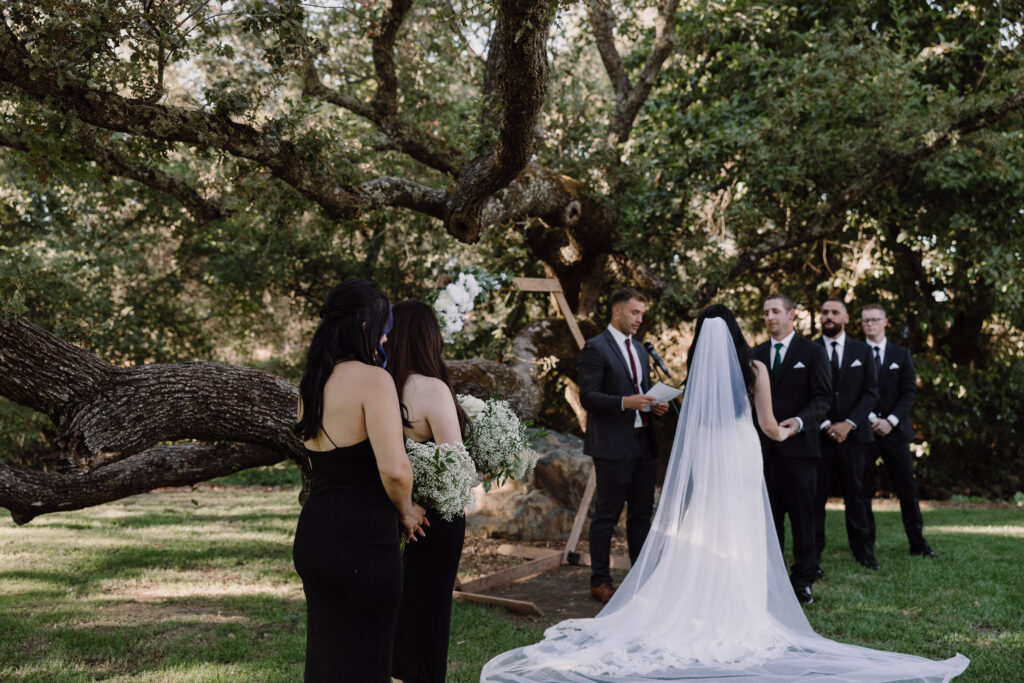 Intentional Wedding at Gold Hill Gardens