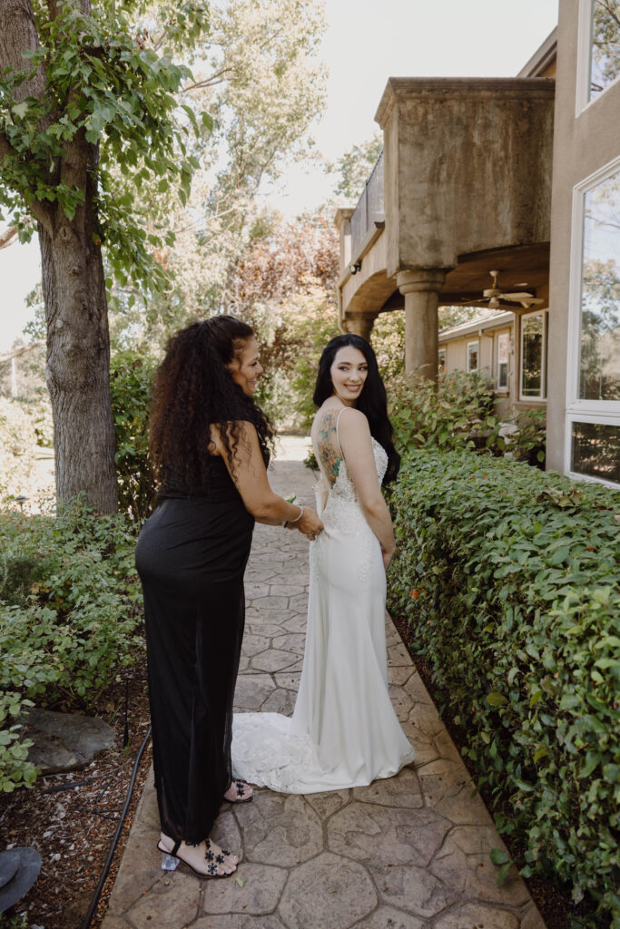 Intentional Wedding at Gold Hill Gardens